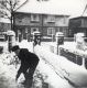 Bryan Francis Budd Clearing Snow at 4 Ecmod Road (1963)